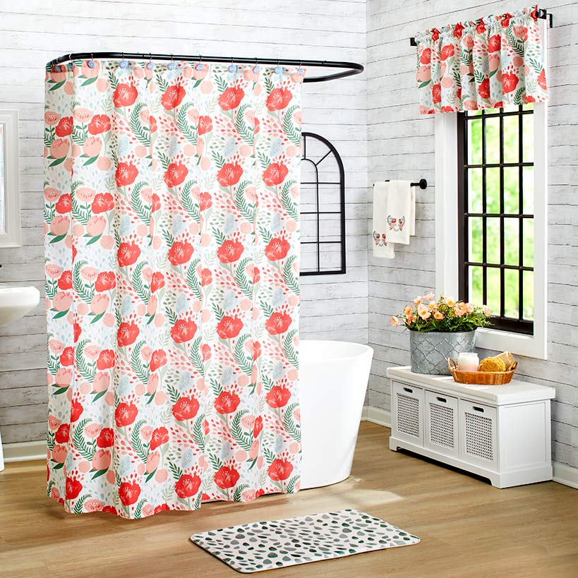 Spring Poppy Bath Collection