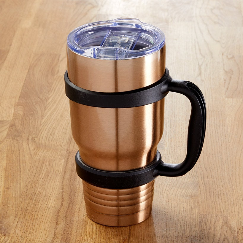Jumbo Insulated Stainless Steel Tumbler Copper 30oz