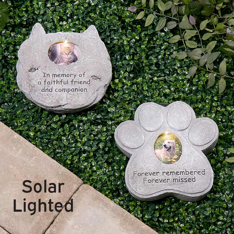 Solar Pet Memorial Photo Frame
