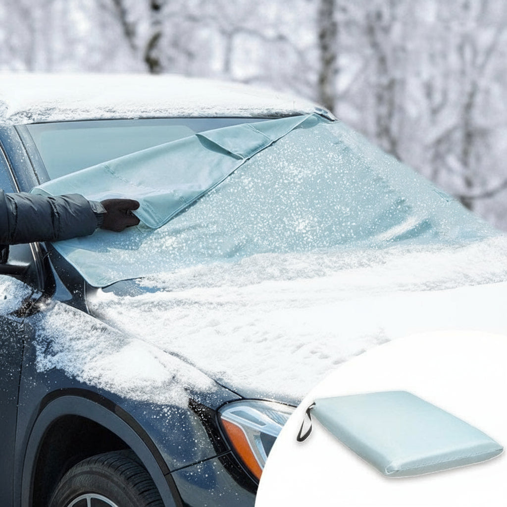Set of 2 Car or SUV Magnetic Windshield Covers