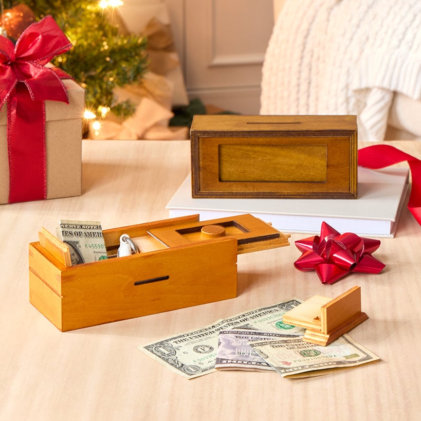 Mysterious Gift Puzzle Boxes