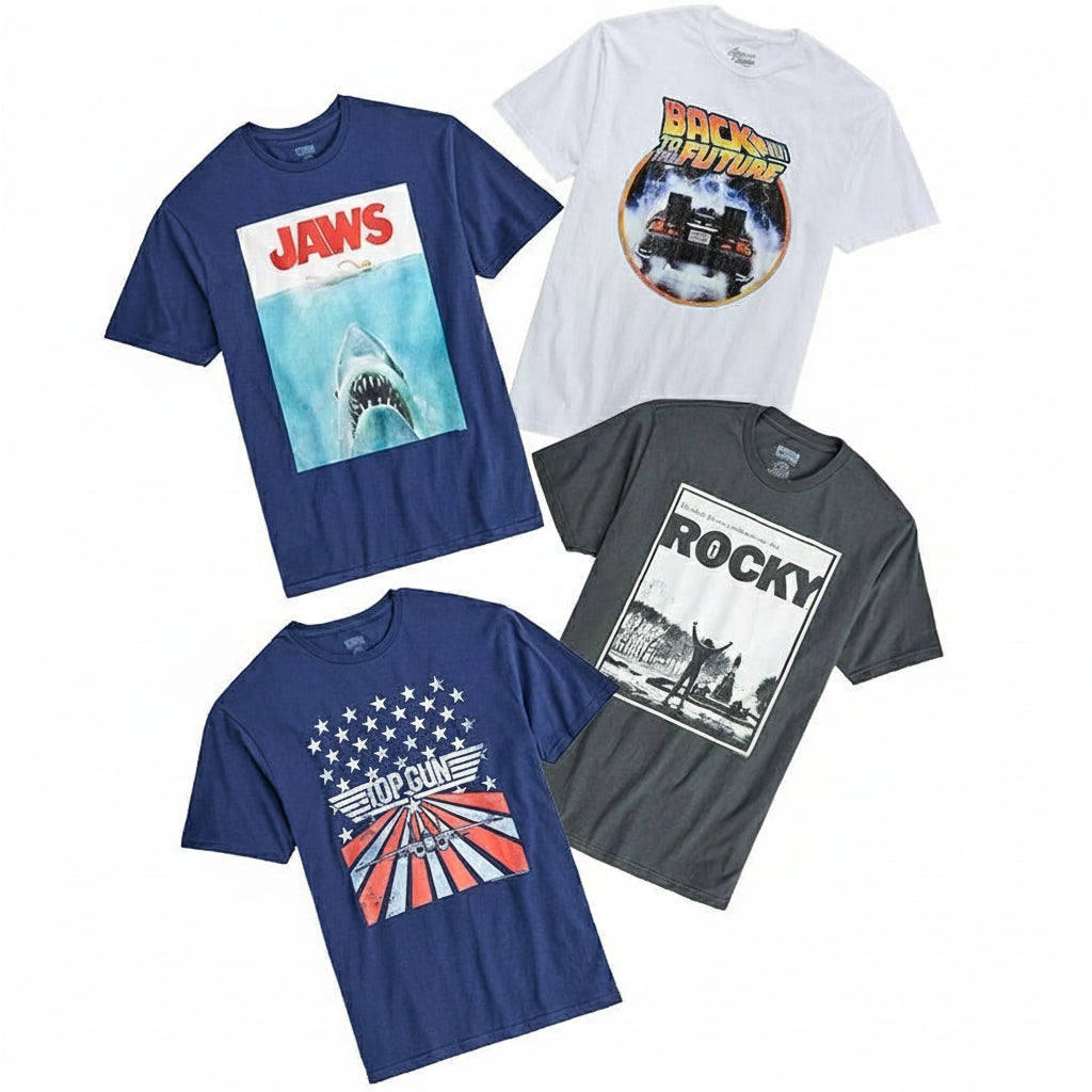 Men’s Classic Movie Graphic T Shirt