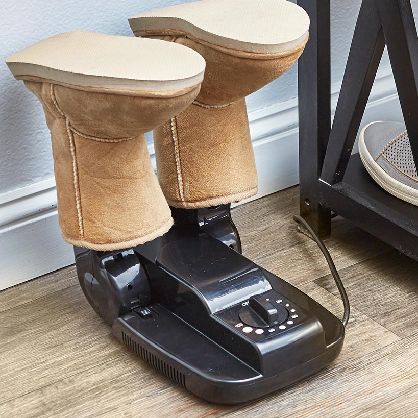 Boot, Shoe, and Glove Dryer with Timer-Eliminate Moisture and Odors