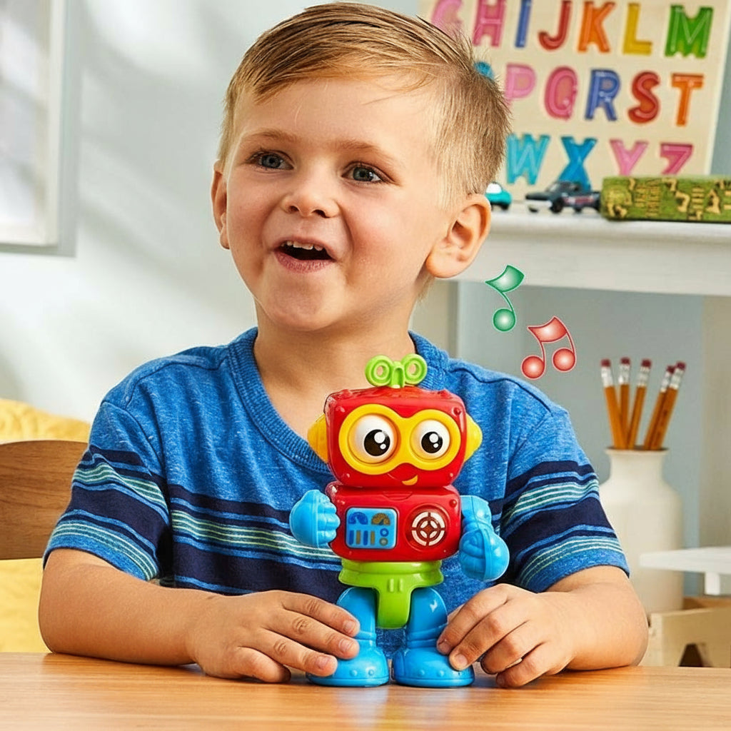My First Robot - Interactive Toy with Lights, Sounds, and Movable Parts