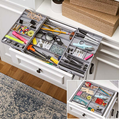 Expandable Drawer Organizer - Home, Office, Kitchen