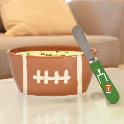 Temp-tations® Set of 2 Football Ramekins with Spreaders