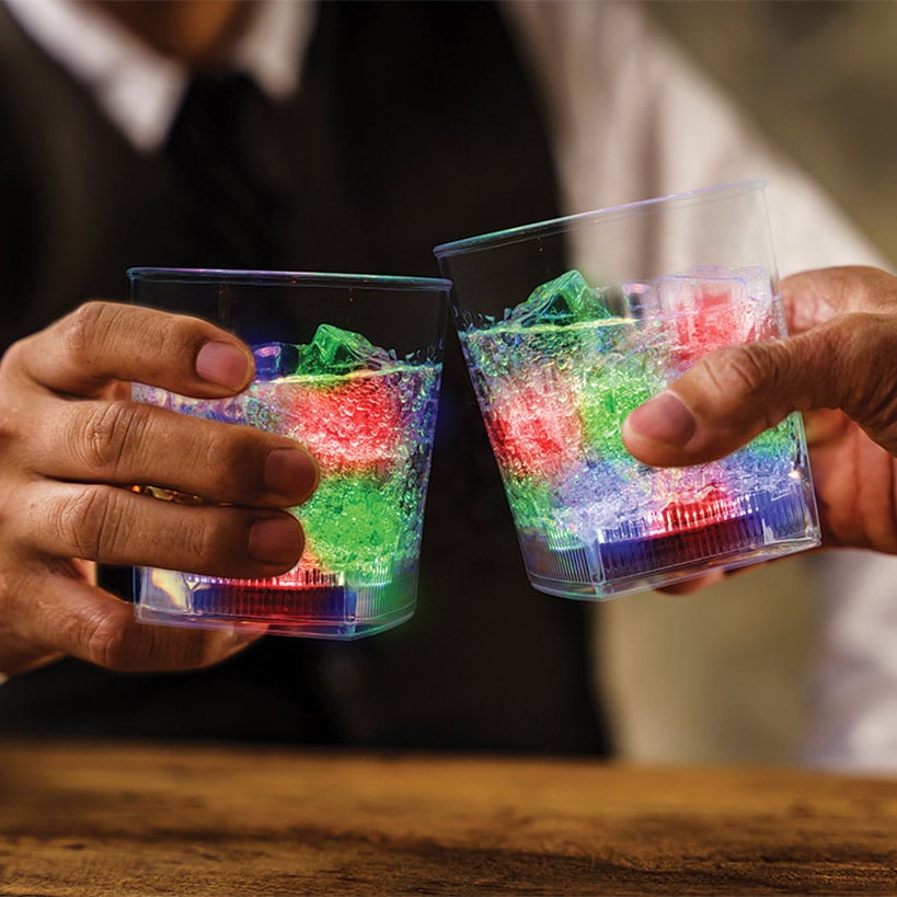 Liquid Activated Multicolor LED Tumbler