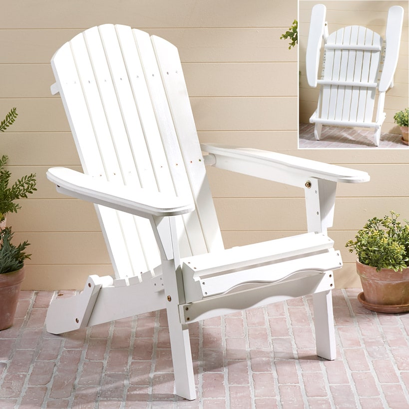 Outdoor Folding Adirondack Chair