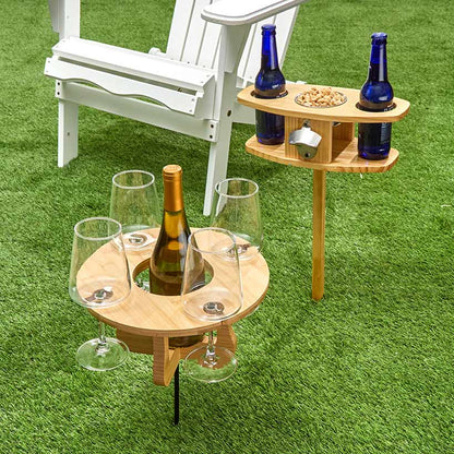 Outdoor Wine or Beer Picnic Table