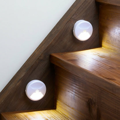 Ideaworks® Motion Sensor LED Night Lights - Multi Directional, Set of 2