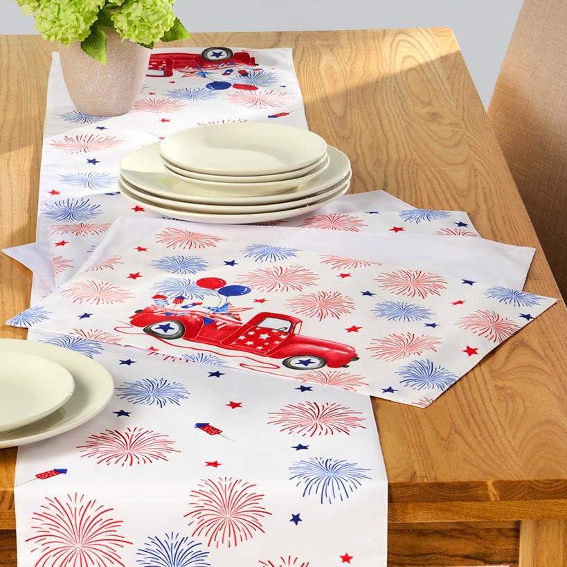 Memorial Truck Placemats, Set of 4