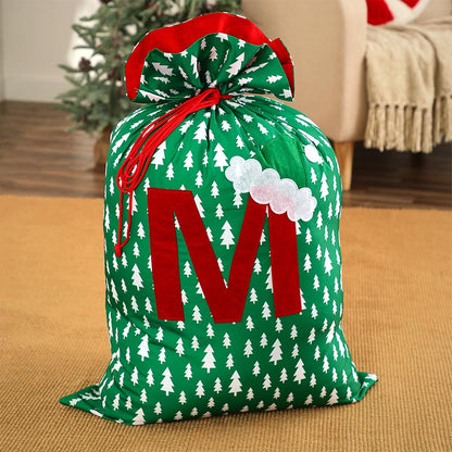 Monogram Christmas Gift Sack