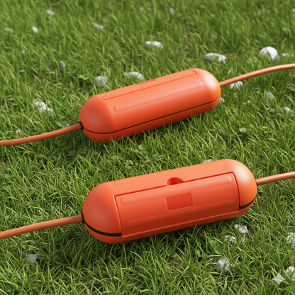 Extension Cord with Waterproof Safety Seal Connector Set of 2