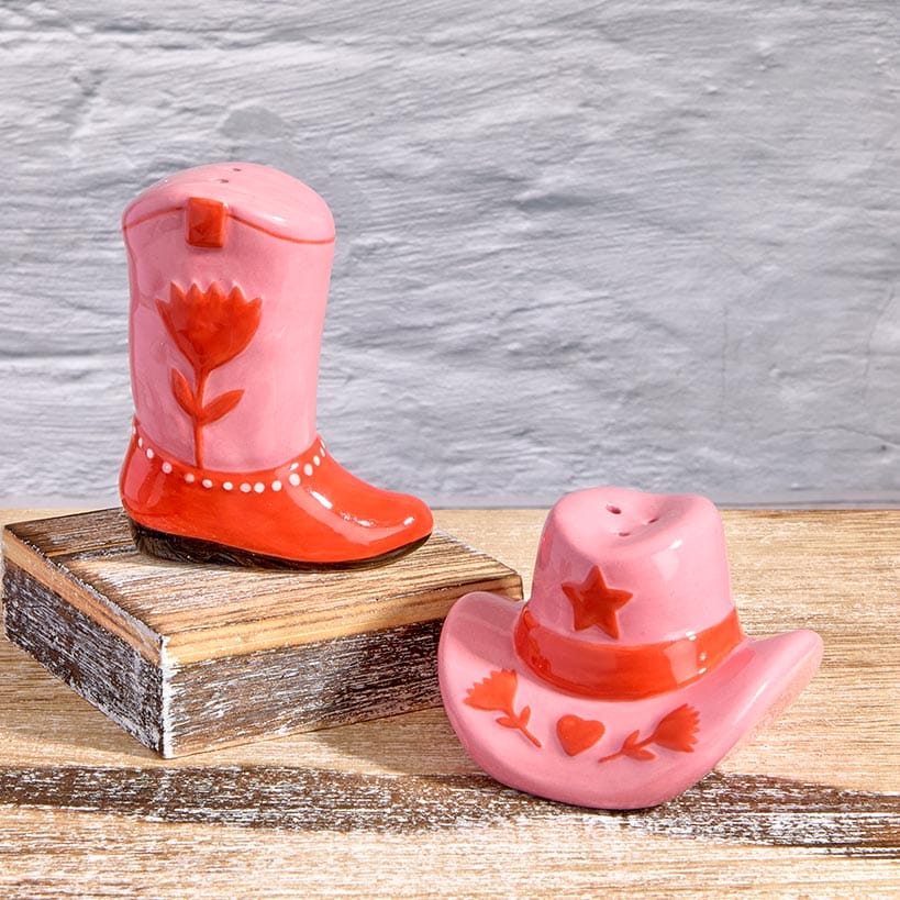 Rodeo Ready Salt and Pepper Shakers