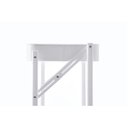 3-Tier Rolling Metal Storage Organizer Mobile Utility Cart