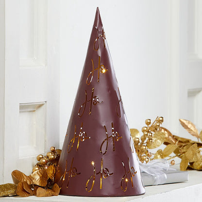 Tabletop Lighted Metal Trees