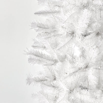 Prelit Slim Christmas Tree - 7 Ft