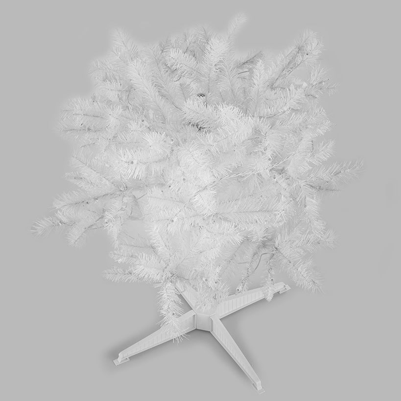 Prelit Slim Christmas Tree - 7 Ft