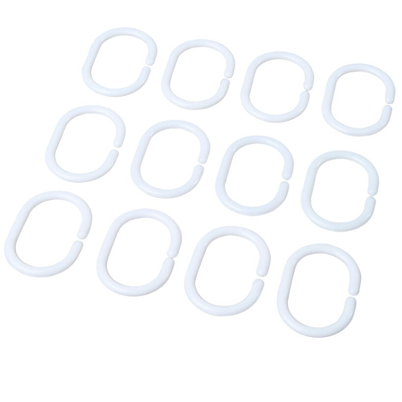 Memory Foam Bath Rugs and Shower Curtain Complete 16-Pc Set Gingerbread