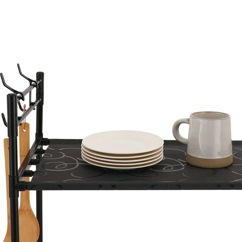 Over the Microwave Storage Rack