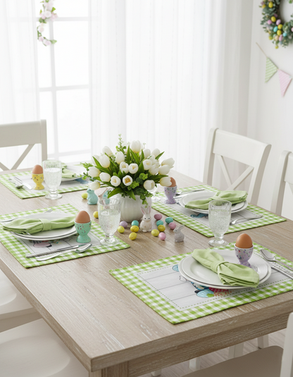 Easter Table Set of 4 Placemats