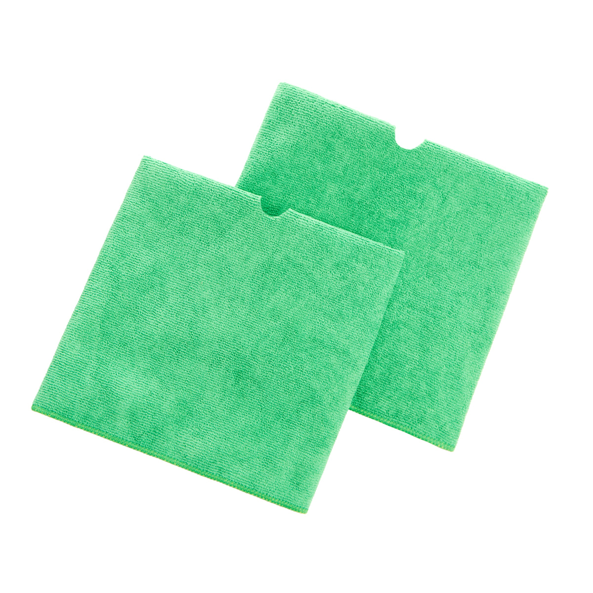 Mop Cape Microfiber, Attach To Any Pole Handle Cleaner Set Of 2