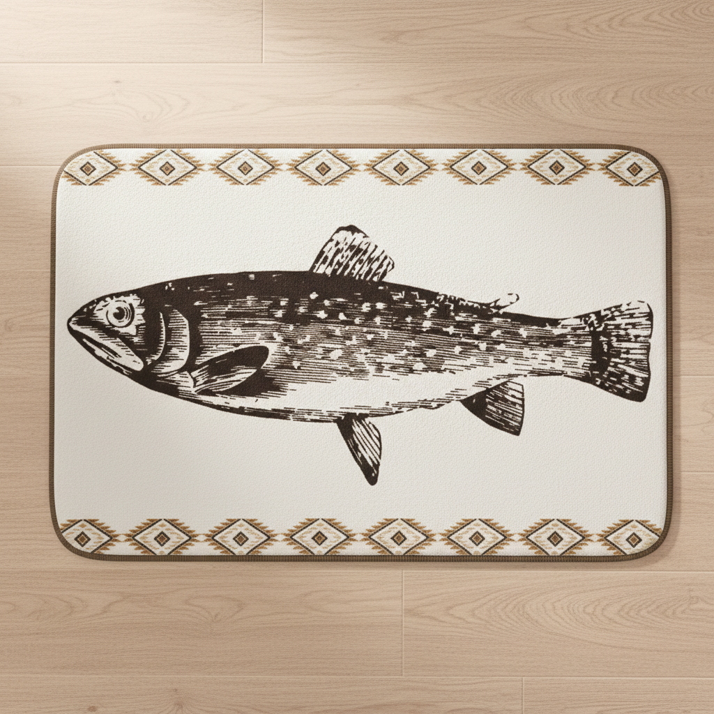 Fly Fishing Rustic Bathroom Collection