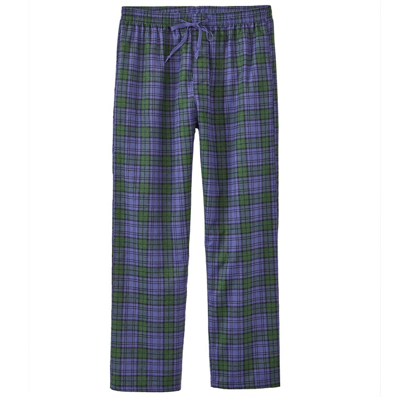 Men's Set of 3 Plaid Flannel Pants
