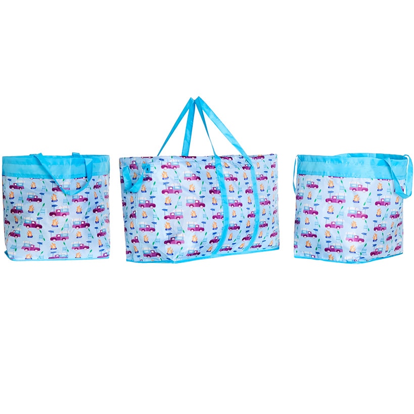 Set of 3 Storage Bins – Americana or Glamping