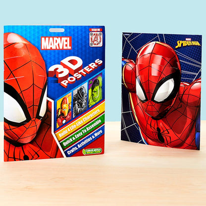 Licensed 3D Kids Activity Books - Filled with Puzzles & Coloring Fun