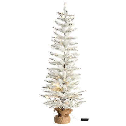 Outdoor Lighted Tinsel Tree 36 or 48 Inches