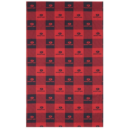Mossy Oak Red Buffalo Logo Window Panel 50" x 63" or 50" x 84"