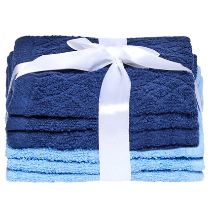 Cotton Washcloth 6 Piece Set