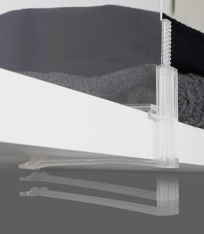 Acrylic Closet Shelf Divider and Separator