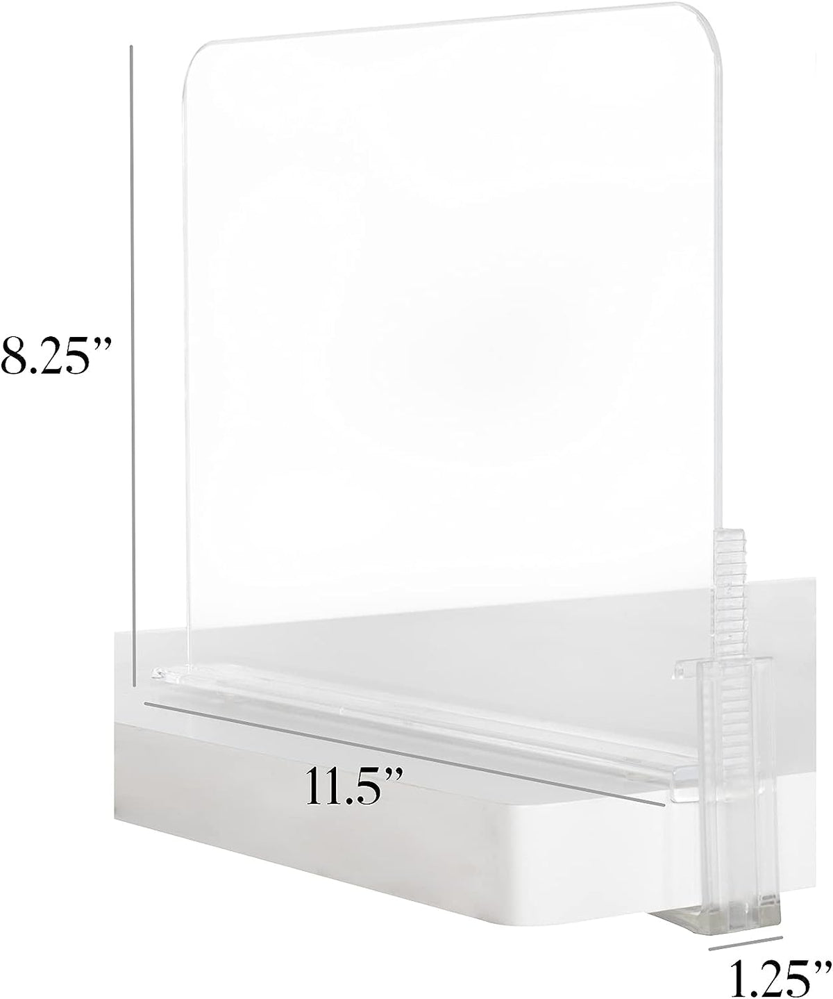 Acrylic Closet Shelf Divider and Separator