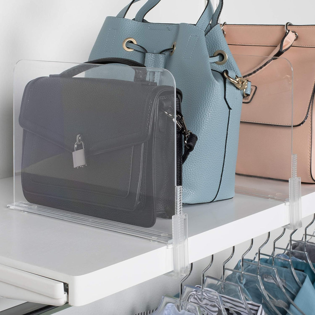Acrylic Closet Shelf Divider and Separator