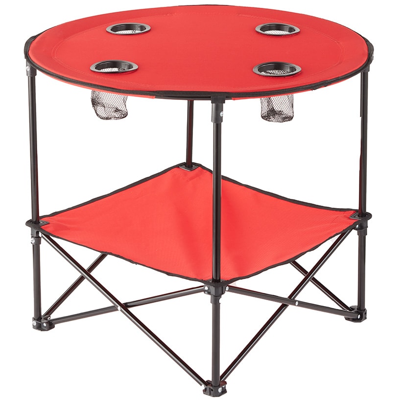 Portable Folding Picnic Table with Shelf - Waterproof, Perfect For Outdoors