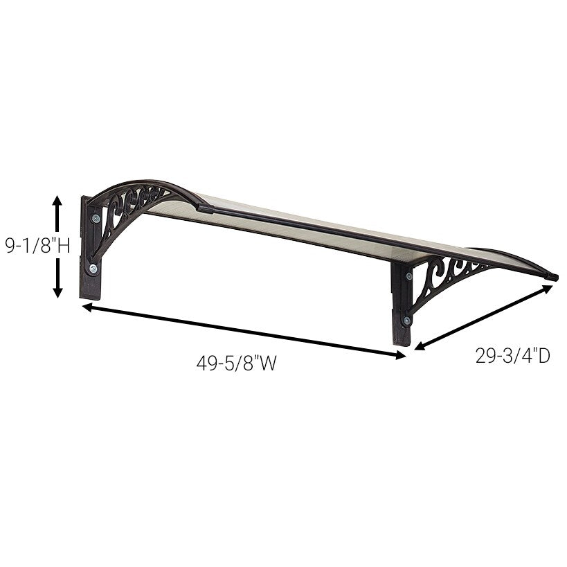 Natural Sunlight Door Canopies#select-color_black