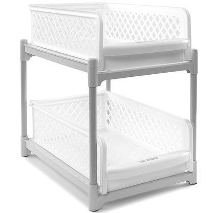 Plastic Sliding Drawer Cabinet Baskets