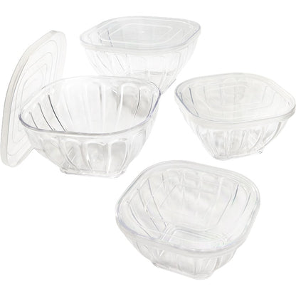 Clear Storage Containers Nesting 8 Pc Set