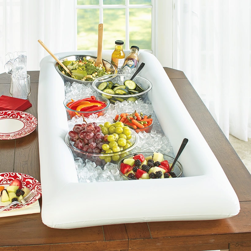 Inflatable Buffet Cooler for Drinks - Party, BBQ, Outdoor