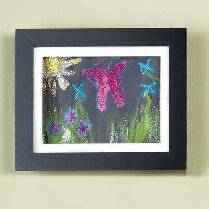 Interchangeable Artwork Frame With Storage 5" x 7", 8.5" x 11", 9" x 12"