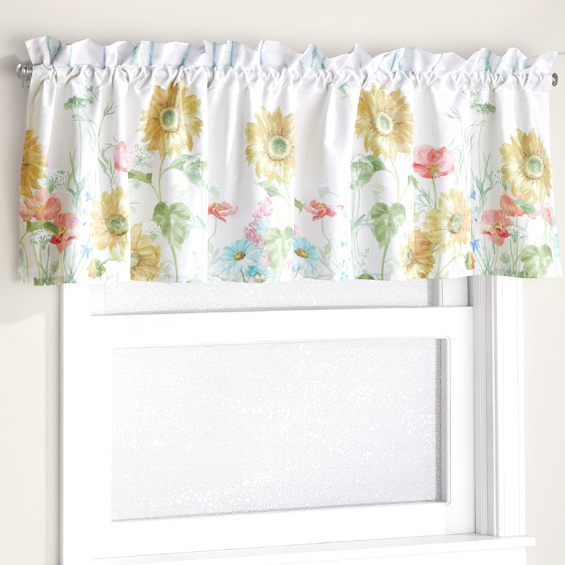 Farm Fresh Flowers Bath Rug or Shower Hooks Set of 12