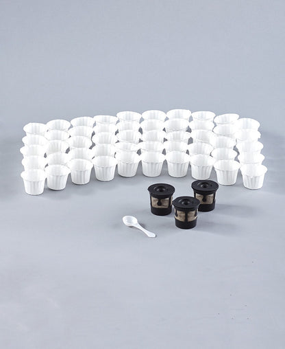 Reuseable Single Serve Coffee Pods or Disposable Coffee Paper Filters