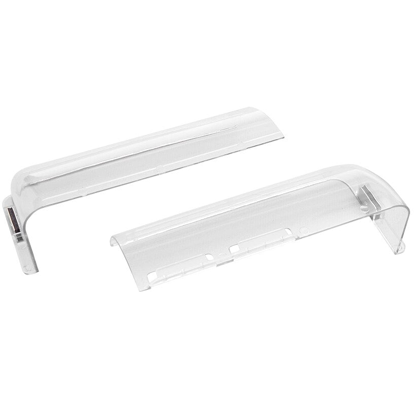 Unbreakable Plastic Floor Heat/Air Deflector Extends 10" to 14 1/2"