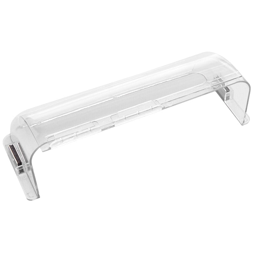 Unbreakable Plastic Floor Heat/Air Deflector Extends 10" to 14 1/2"