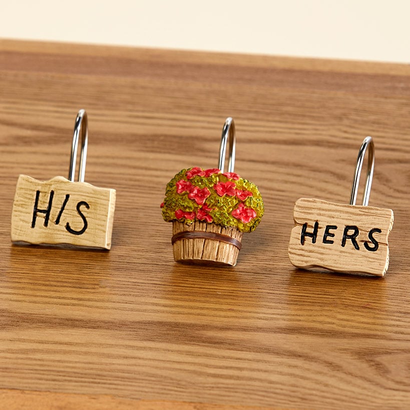Outhouse Bath Collection#select-item_set-of-12-shower-hooks