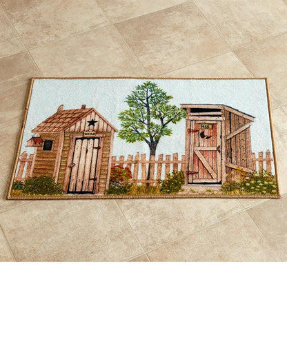 Rustic Charm Bath Shower Curtain Hooks Set of 12