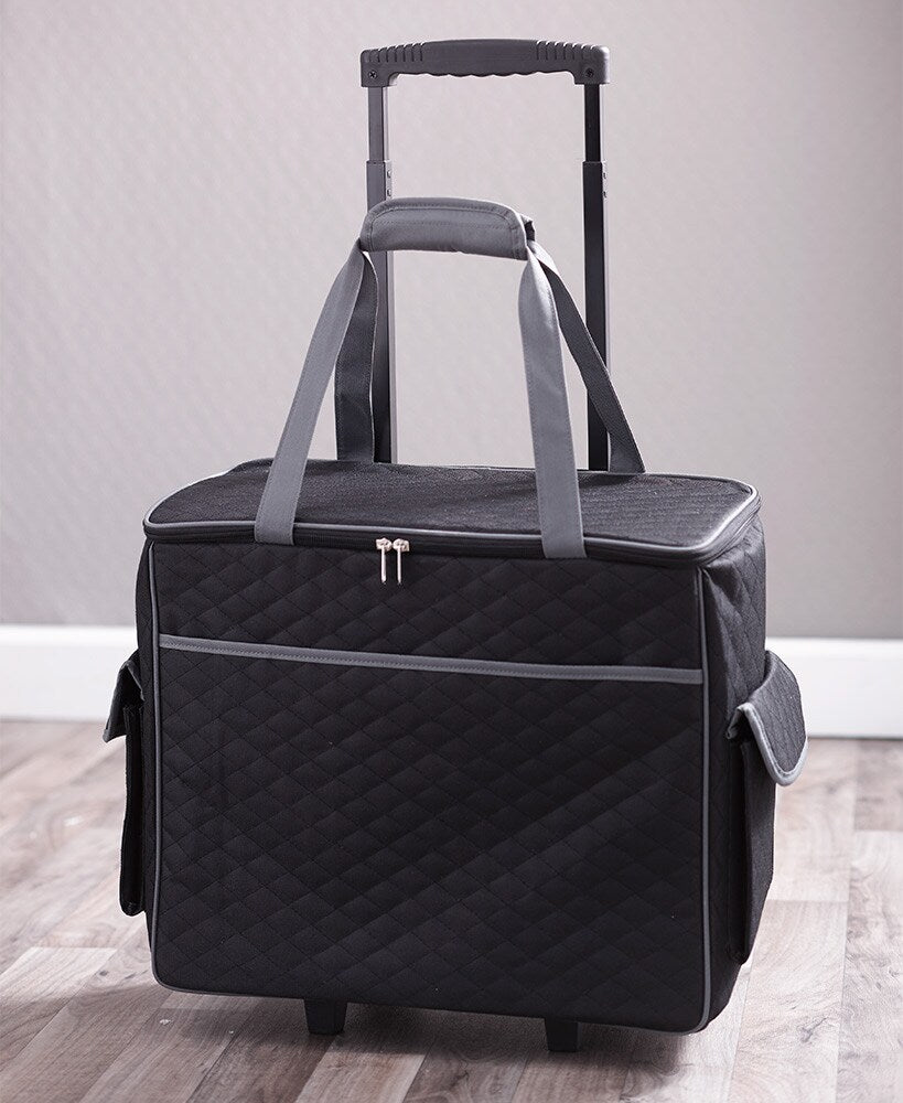 Rolling Sewing Machine Storage and Transport Tote