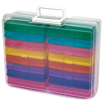 Handy 17-Pc. Craft and Photo Case